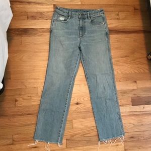 SIMON MILLER LIGHT WASH JEANS 24